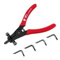 Performance Tool Adjustable External Snap Ring Pliers, W88011 W88011